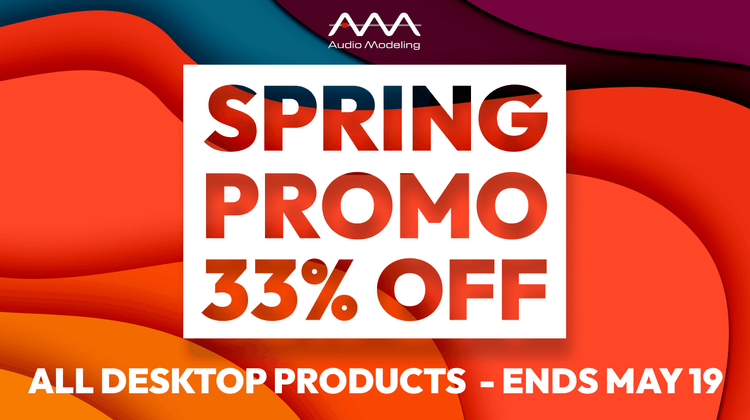 SPRING PROMO — 33% OFF ON ALL DESKTOP PRODUCTS